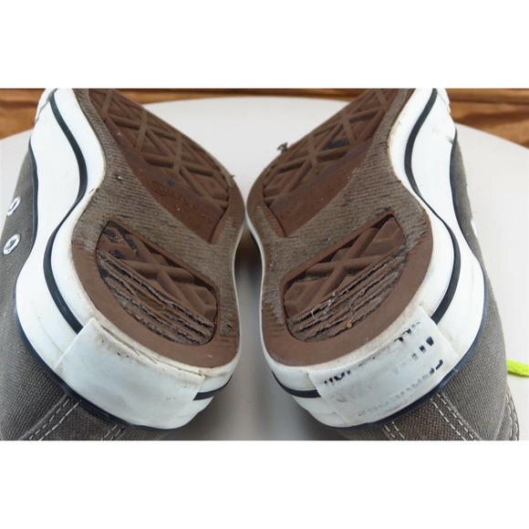 Converse all Star Women Size 7 M Gray Low Top Fabric 140074f - Picture 7 of 8
